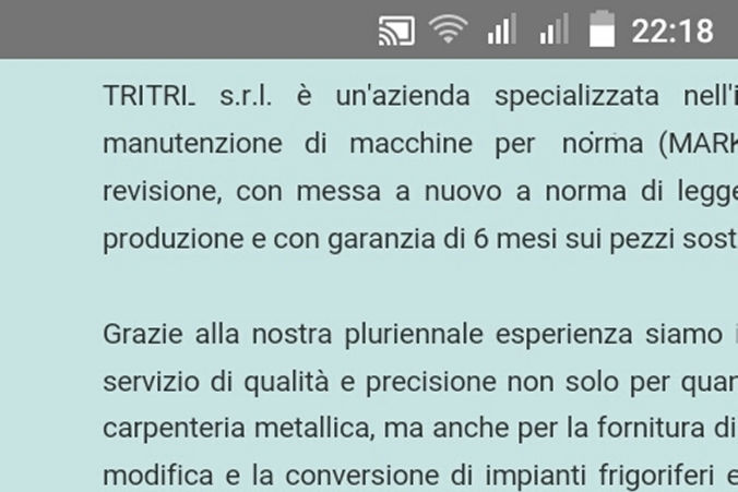 ristrutturazione siti